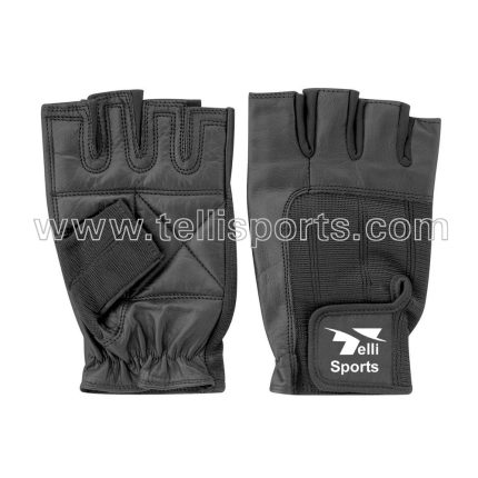 100% Pure Leather Fitness Gloves for Men & Women